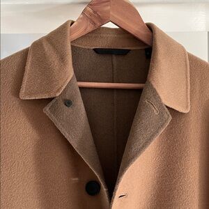 Theory Standard Wool/Cashmere Double Faced Long Coat Men’s L